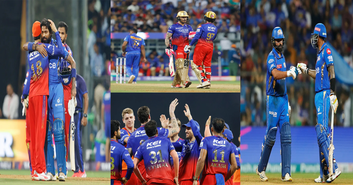 MI vs RCB MATCH REPORT ipl 2024